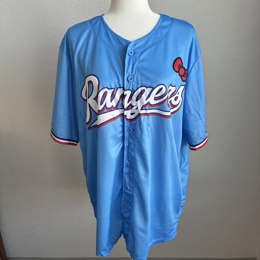 Texas Rangers Hello Kitty Jersey XL SGA 4/25/26